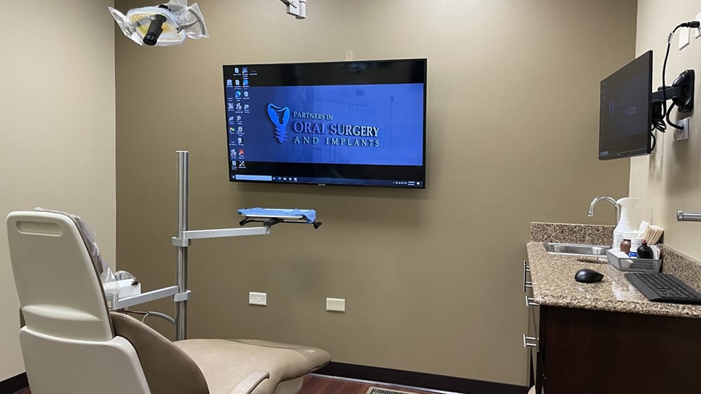 exam room tv